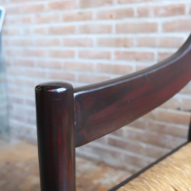 Carimate stoel Vico Magistretti  rieten zitting  jaren ’70