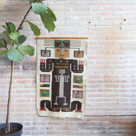 Vintage groot wandkleed bohemien