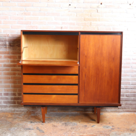 Vintage dressoir kast jaren 60 70 highboard