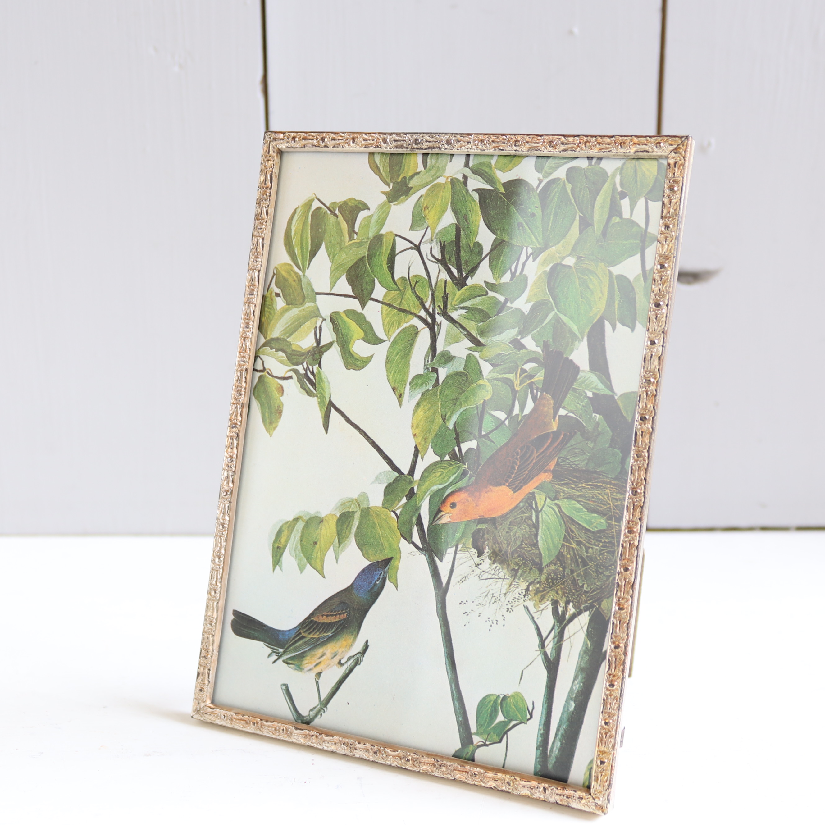 Vintage fotolijst zilver kleur