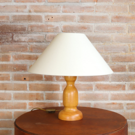 Vintage lamp hout zweeds licht hout