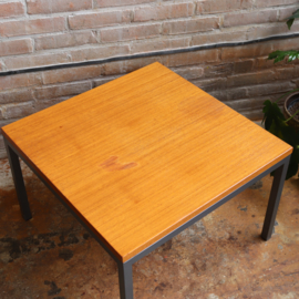Vintage salontafel vierkant klein