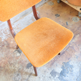 Vintage eettafel stoel Louis van Teeffelen