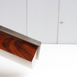 Vintage sieradenkistje wortel hout