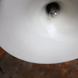 Vintage heksenhoed lamp groot wit