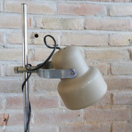 Vintage staande lamp beige