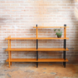 Vintage stokkenkast roomdivider