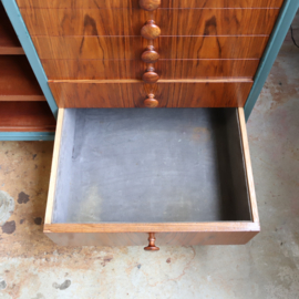 Vintage laag dressoir meubel tv meubel 3 meter
