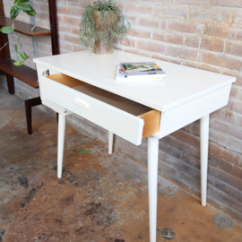 Vintage bureau jaren 60 70 wit