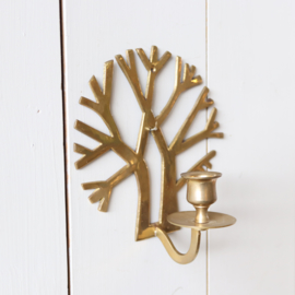 vintage wand kandelaar boom