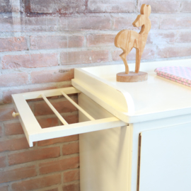 Vintage oude commode wit