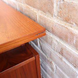 Vintage groot bureau jaren 60 70