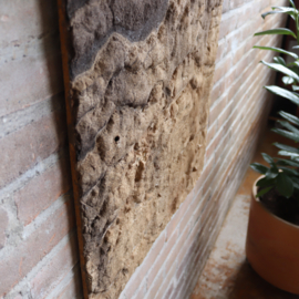 Kunst 1977 zand grof beige