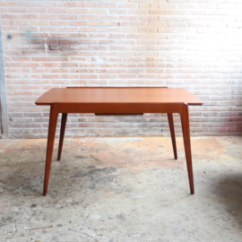 Vintage eettafel uitschuifbaar groot jaren 60