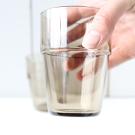 Rookglas melk bekers glas arcoroc france