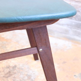Vintage stoel groen skai