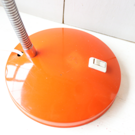 Vintage bureaulamp oranje