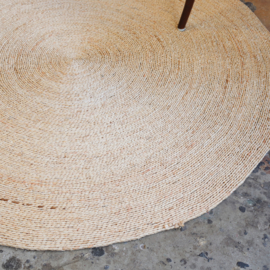 Vintage sisal kleed rond bohemian