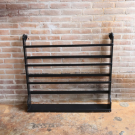 Vintage scandinavisch bordenrek / boekenrek