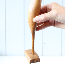 vintage vogel hout groot
