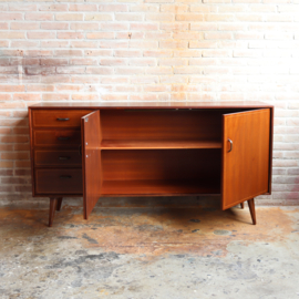 Vintage groot dressoir mid-century