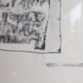 Vintage tekening abstract '78