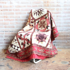 vintage patchwork sprei quilt