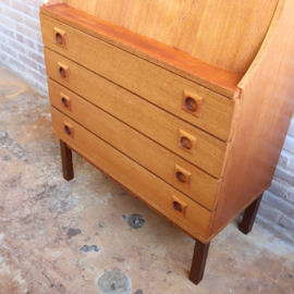 Vintage secretaire bureau/kast