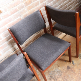 set vintage TopForm eettafel stoelen