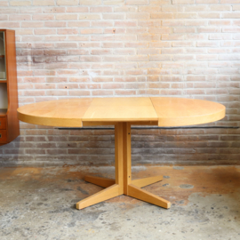 Vintage ronde uitschuifbare tafel finland