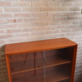 Vintage vitrinekast jaren 60
