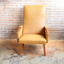 Vintage fauteuil jaren 60 skai