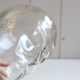 Vintage 70s glas hoofd