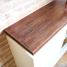 Vintage ondiep kast hal