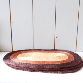 vintage placemats rotan