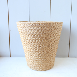 Vintage mand rotan touw groot