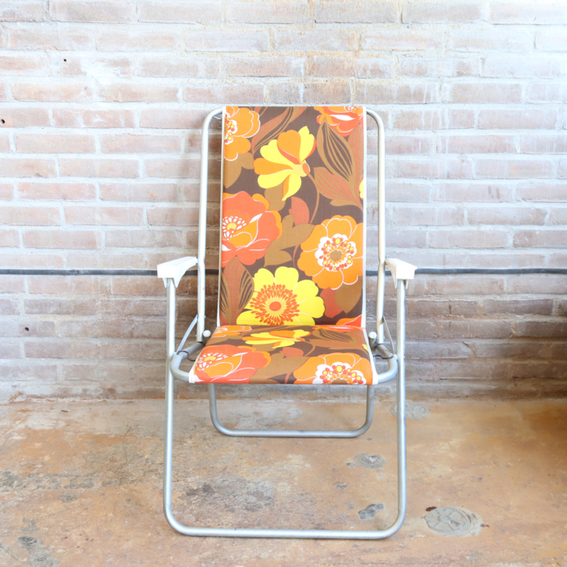 Inferieur op vakantie BES Vintage campingstoel retro | camping / zomer | Meutt vintage & interior -  webshop voor vintage interieur producten
