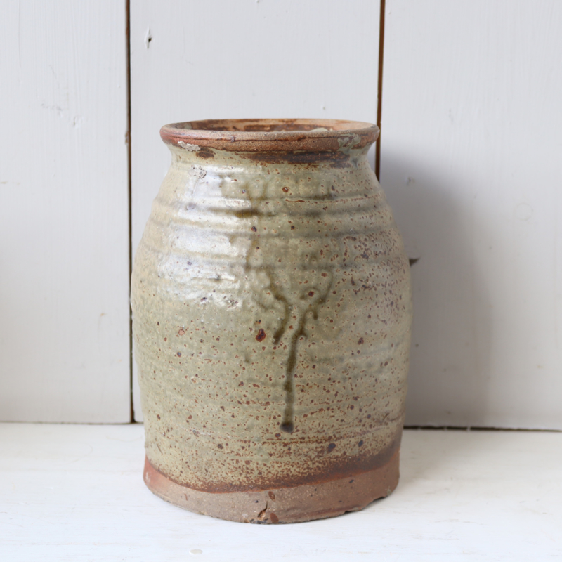 Stevenson Ga naar beneden scheidsrechter Vintage grote vaas steen groen | potten & vazen | Meutt vintage & interior  - webshop voor vintage interieur producten