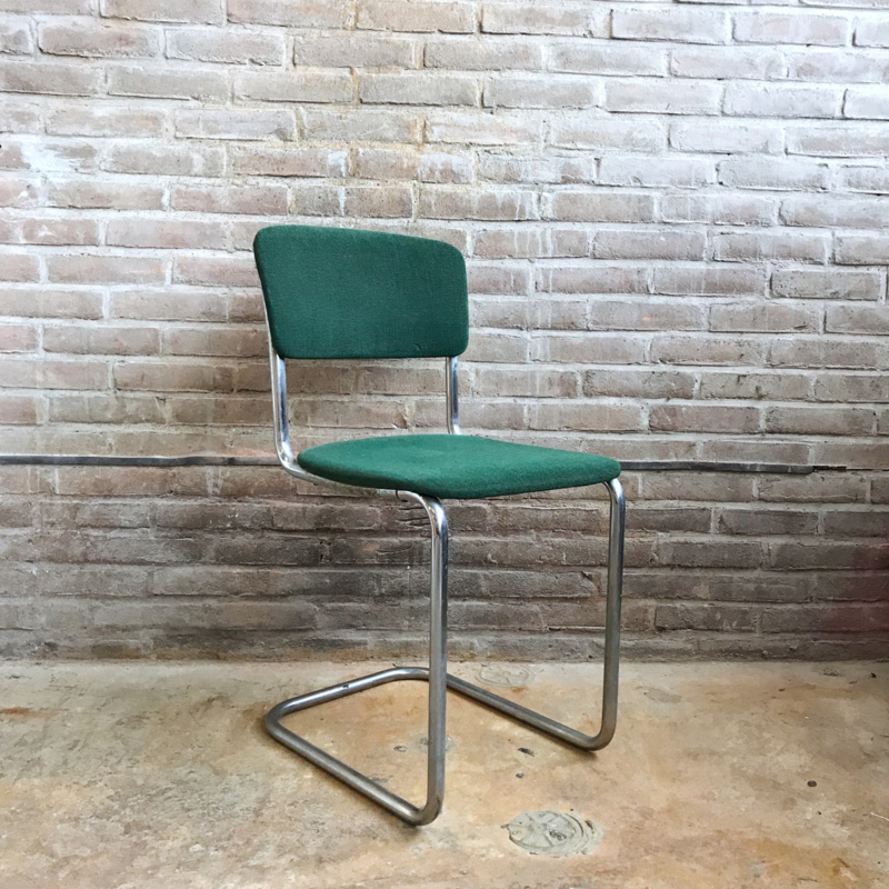 Abstractie Recreatie Succesvol vintage buisframe stoel groen | fauteuils & stoelen | Meutt vintage &  interior - webshop voor vintage interieur producten