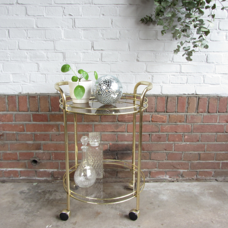 tint Souvenir Weekendtas Vintage trolley messing | NIEUW BINNEN | Meutt vintage & interior - webshop  voor vintage interieur producten