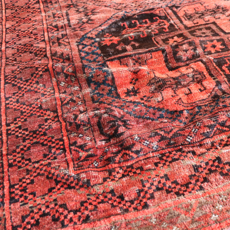 Wie Reisbureau lading Vintage oud perzisch tapijt rood roze 250x205 | vloerkleden & kussens |  Meutt vintage & interior - webshop voor vintage interieur producten
