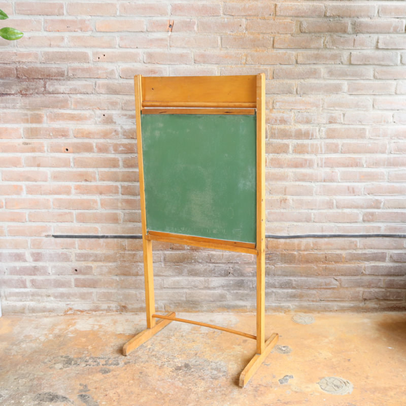 Tactiel gevoel Aubergine roltrap Vintage schoolbord kind | kinderkamer | Meutt vintage & interior - webshop  voor vintage interieur producten