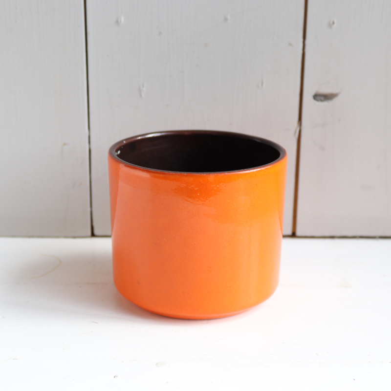 Onnodig veeg teer vintage bloempot oranje adco | potten & vazen | Meutt vintage & interior -  webshop voor vintage interieur producten