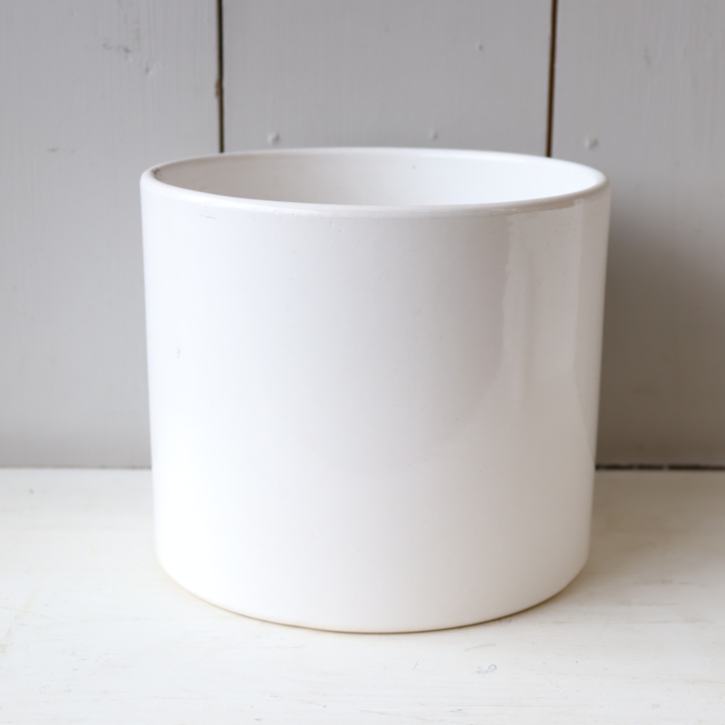 bloempot wit groot | potten & vazen Meutt & - webshop voor vintage interieur producten