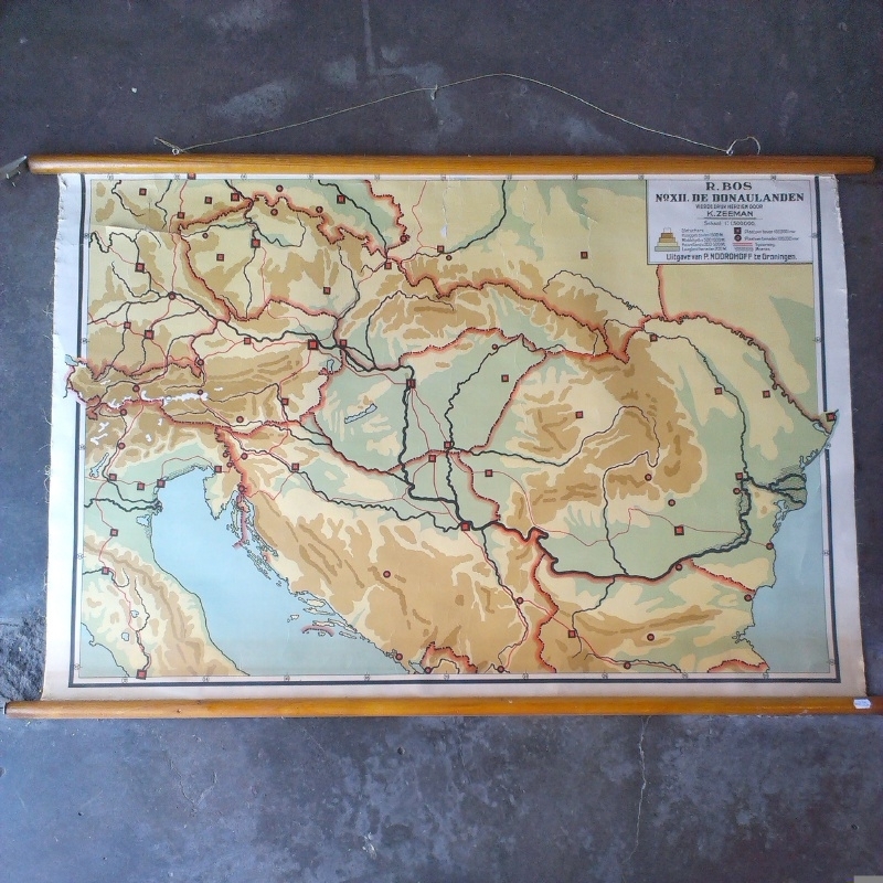 Land kaart