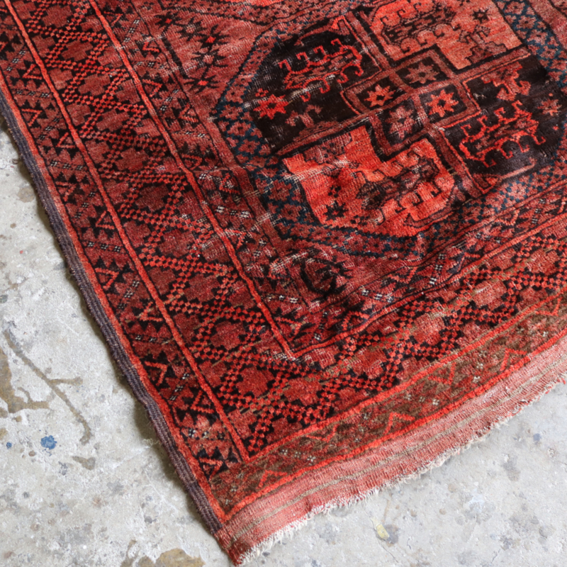Wie Reisbureau lading Vintage oud perzisch tapijt rood roze 250x205 | vloerkleden & kussens |  Meutt vintage & interior - webshop voor vintage interieur producten