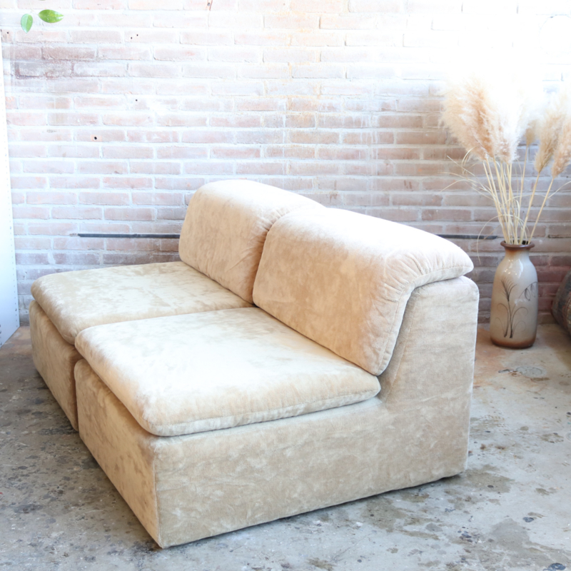 ontwerper Lengtegraad Geest Vintage elementen bank tweezits | fauteuils & stoelen | Meutt vintage &  interior - webshop voor vintage interieur producten