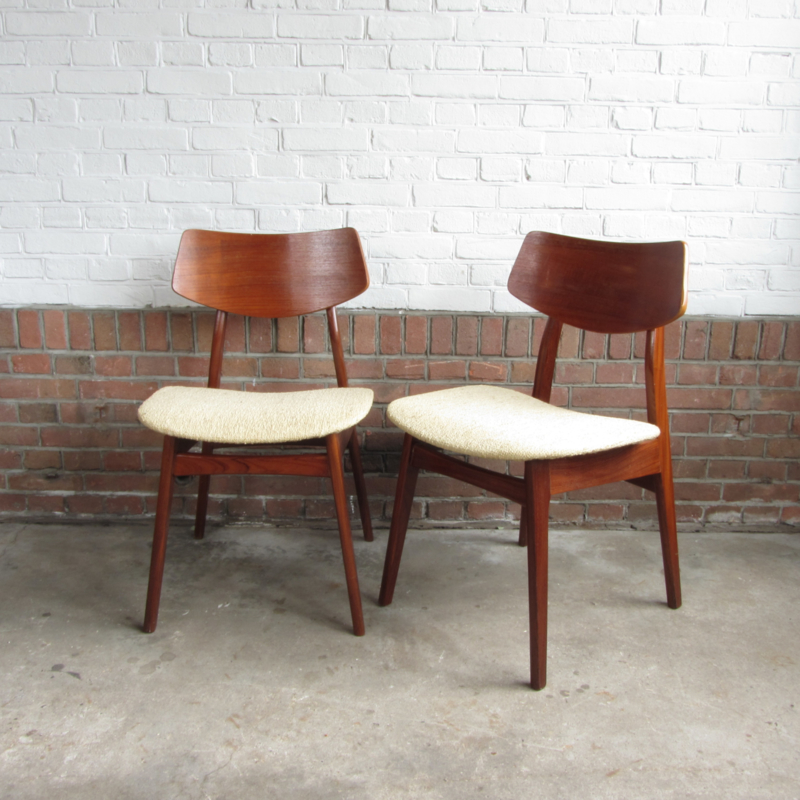 Merg Alfabetische volgorde klauw set deense vintage stoelen | NIEUW BINNEN | Meutt vintage & interior -  webshop voor vintage interieur producten