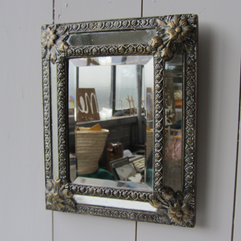 rechter machine kussen Messing bohemian spiegel | spiegels | Meutt vintage & interior - webshop  voor vintage interieur producten