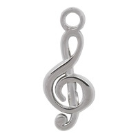 ixxxi Charm music key zilver